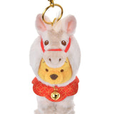 Disney Store NEW YEAR 2026 馬年主題 毛公仔吊飾 Pooh White
