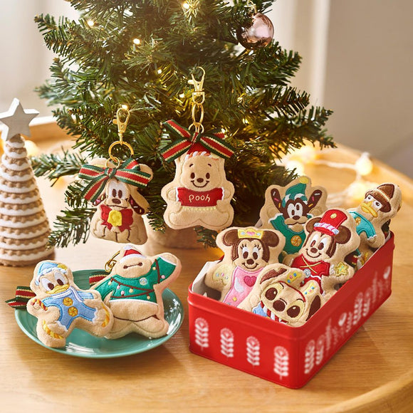 Disney Store Christmas 毛公仔吊飾 Christmas Cookie