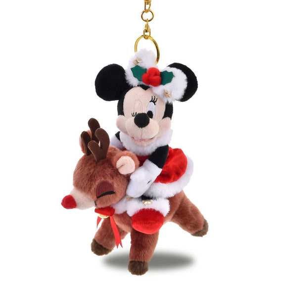 Disney Store Christmas 毛公仔吊飾 Minnie