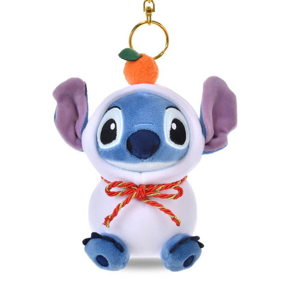 NEW YEAR STITCH 2026 毛公仔吊飾 鏡餅