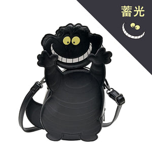 CHESHIRE CAT 夜光斜孭袋