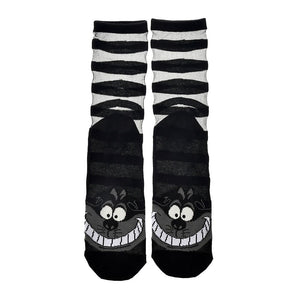 CHESHIRE CAT 襪子 黑