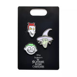 Disney stanDs TIM BURTON'S THE NIGHTMARE BEFORE CHRISTMAS 2026 耳夾耳環套裝 Lock-Shock-Barrel