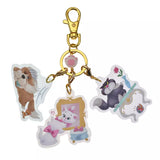 DISNEY FLUFFY ANIMAL 鎖匙扣