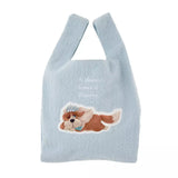 DISNEY FLUFFY ANIMAL 手提袋 Nana
