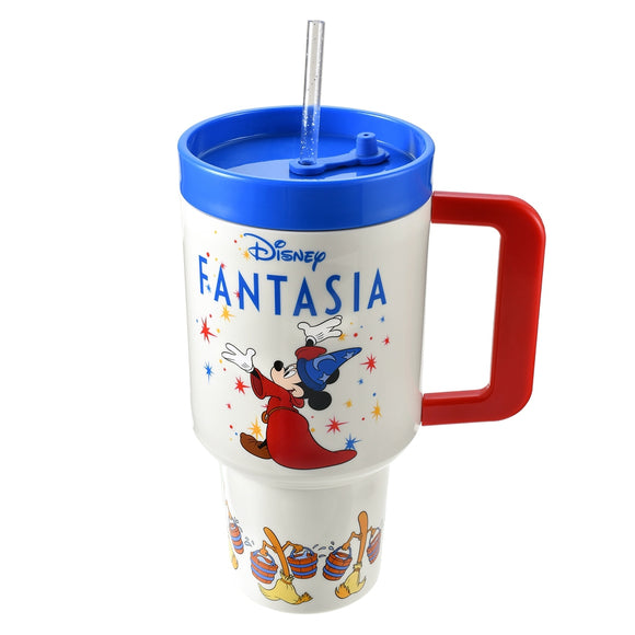 Disney Store 大容量飲管隨行杯 Fantasia Mickey