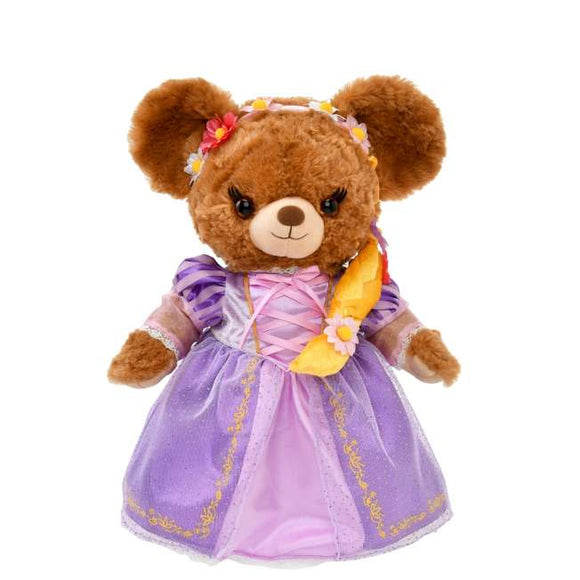 Disney Store 大學熊 UniBEARsity 毛公仔服裝套裝 Rapunzel