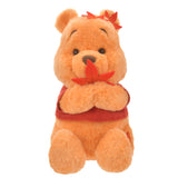 Disney Store 毛公仔 Pooh 紅葉