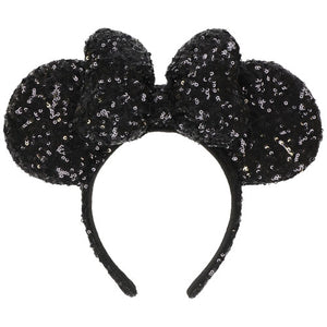 Wear In Disney 頭箍 Black 閃片