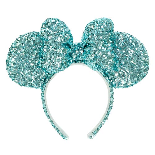 Wear In Disney - 頭箍 Minnie Ears 淺藍色