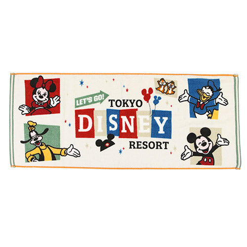 LET’S GO Tokyo Disney Resort 長方巾