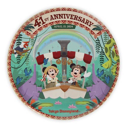 Tokyo DisneyLand 41周年 襟章扣針