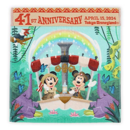 Tokyo DisneyLand 41周年 方巾