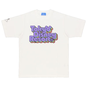 [東京迪士尼樂園] Unisex Tee Retro Feeling 白色