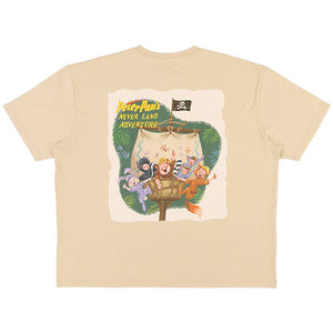 Peter Pan Neverland Adventure Unisex Tee Beige