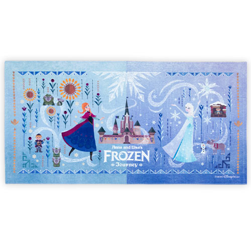 Arendelle Coronation Of Her Majesty Queen Elsa 長方巾