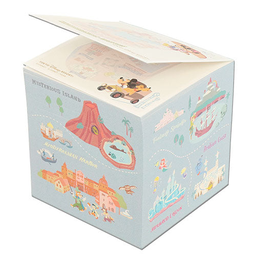 Map Goods Memo Block (Disney Sea)