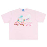 SUNNY SUNNY Summer Unisex Oversize Tee