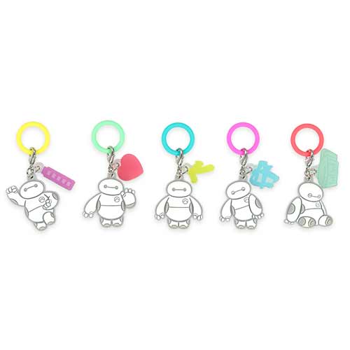 Colorful Neon With Baymax 吊飾套裝