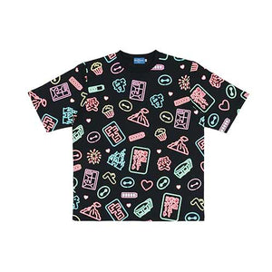 Colorful Neon With Baymax Unisex T恤