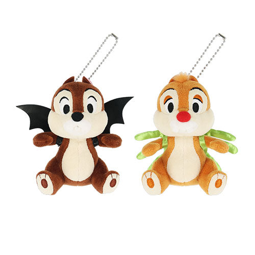 DisneyLand Halloween 毛公仔吊飾套裝 Chip&Dale