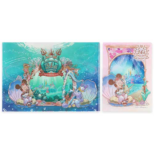 Disney Sea 24TH Anniversary 文件夾套裝