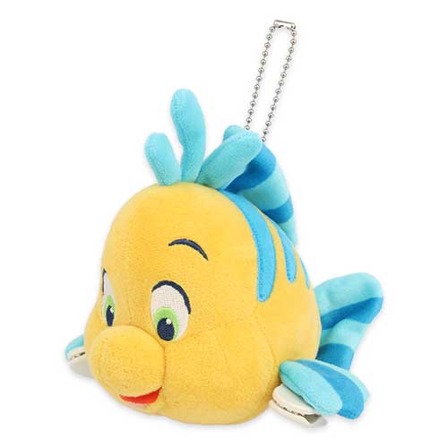Disney Sea 24TH Anniversary 夾膊頭毛公仔吊飾 Flounder