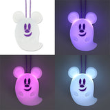 DisneyLand Halloween Mickey Ghost 發光掛頸吊飾