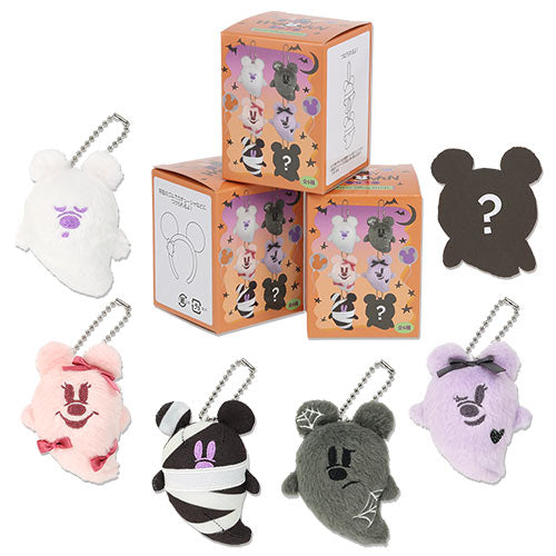 DisneyLand Halloween Mickey Ghost 毛公仔吊飾盲盒 抽一