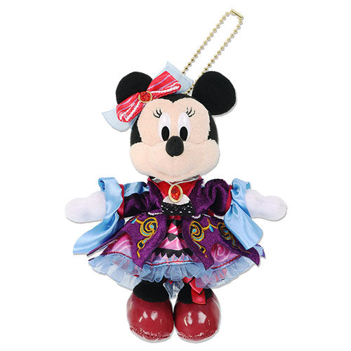 DisneyLand Halloween 毛公仔吊飾 Minnie Into the Frenzy