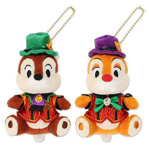 DisneyLand Halloween 毛公仔吊飾套裝 Chip&Dale Into the Frenzy