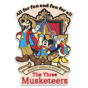 The Three Musketeers 磁貼