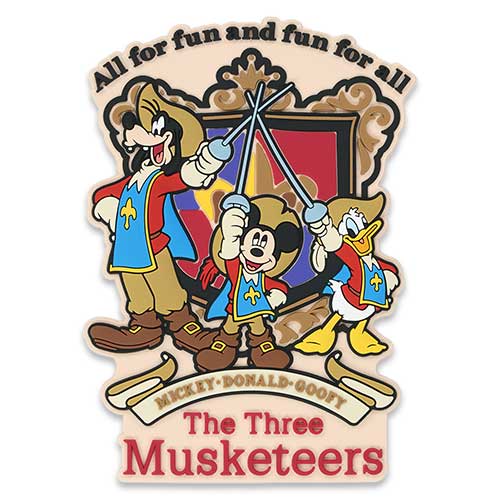 The Three Musketeers 磁貼