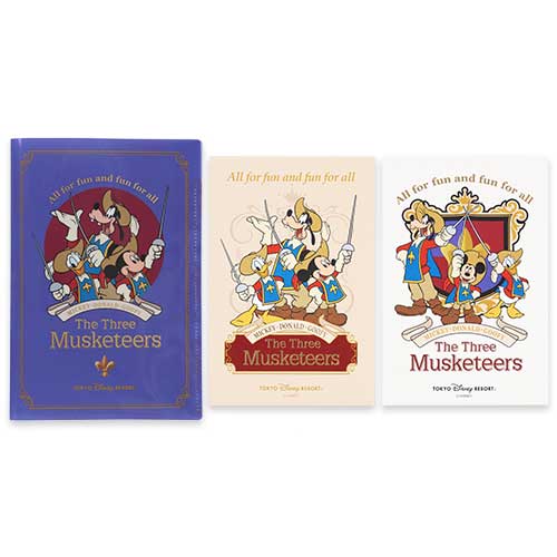 The Three Musketeers 明信片套裝