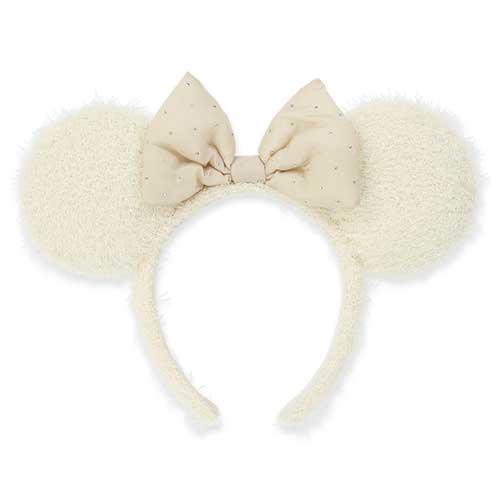 Winter Goods At Park 頭箍 白 Wear In Disney