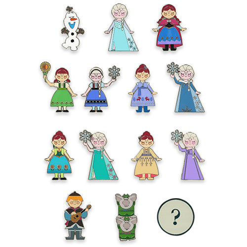 Arendelle Coronation Of Her Majesty Queen Elsa 襟章盲盒