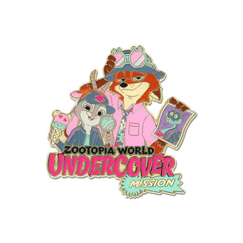 Zootopia World Undercover Mission 襟章
