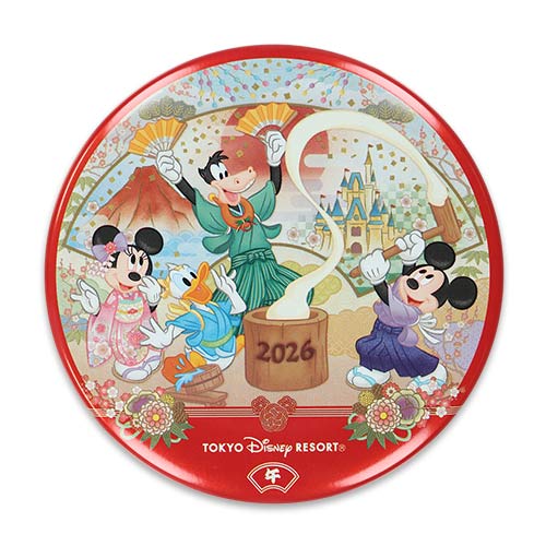 DisneyLand Happy New Year 2026 襟章扣針