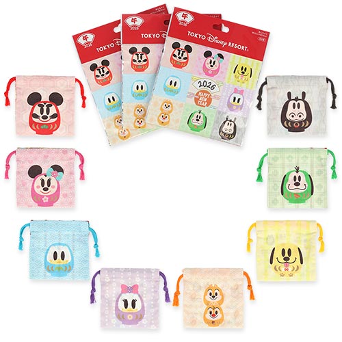 DisneyLand Happy New Year 2026 索袋盲盒 抽一