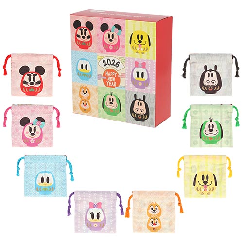 DisneyLand Happy New Year 2026 索袋盲盒 全套