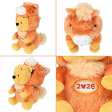 DisneyLand Happy New Year 2026 毛公仔吊飾 Pooh