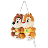 Tokyo DisneyLand 43RD Anniversary 夾膊頭毛公仔吊飾 Chip&Dale