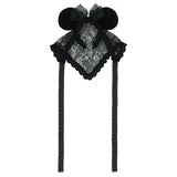 Tokyo DisneyLand Halloween 2026 頭箍 黑色 lace頭巾