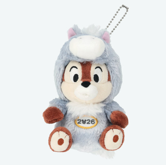DisneyLand Happy New Year 2026 毛公仔吊飾 Chip