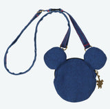 [東京迪士尼樂園］拼布多斜孭袋 Denim Wear In Disney