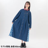 [東京迪士尼樂園］拼布牛仔連身裙 Denim