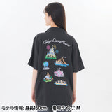 [東京迪士尼樂園] Unisex 刺繡恤衫 黑色