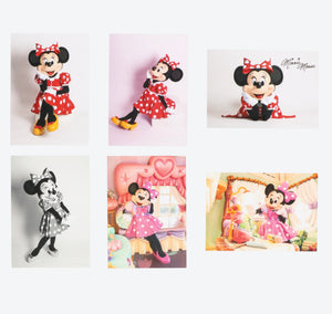 [東京迪士尼樂園] 寫實 寫真相片套裝 Minnie