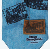 [東京迪士尼樂園］拼布多用途肩帶 Denim