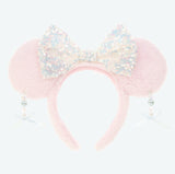 Wear In Disney - 頭箍 Minnie Ears 粉紅毛毛吊飾